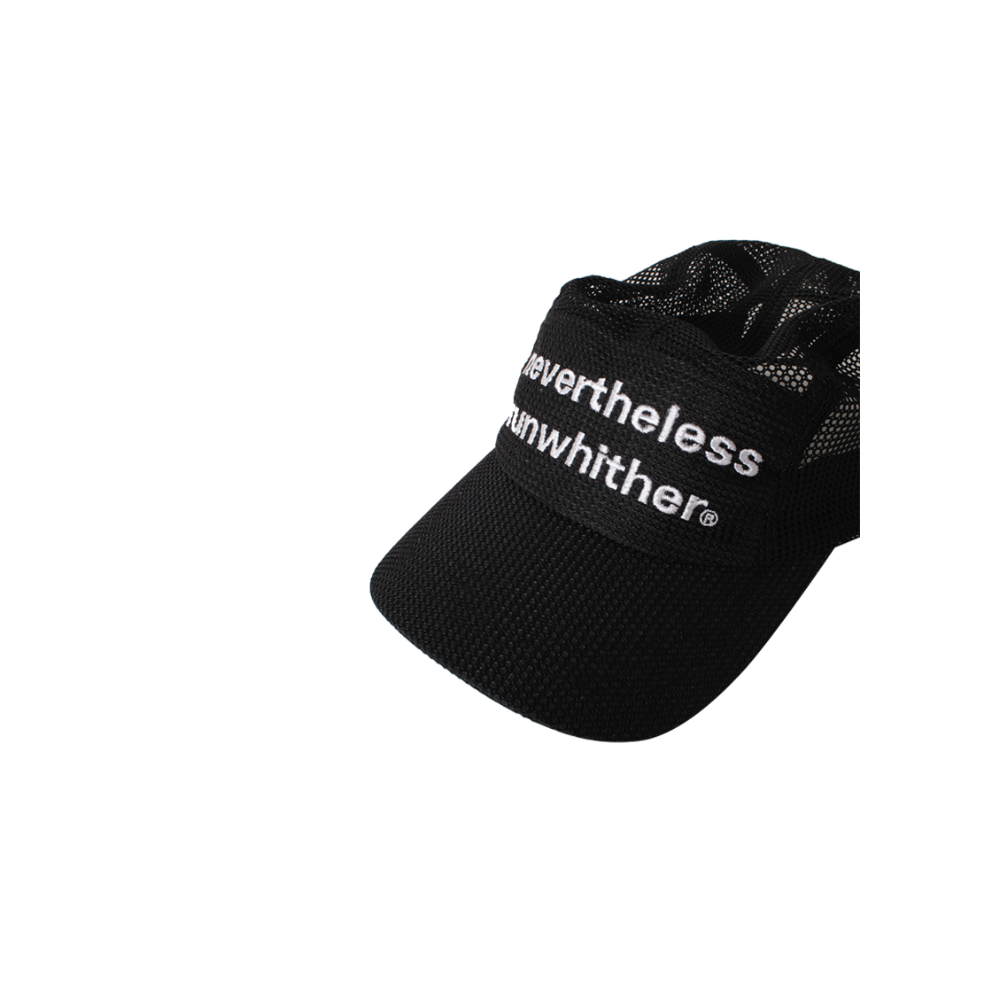 ETC0011 runwhither Mesh Cap Black - #2