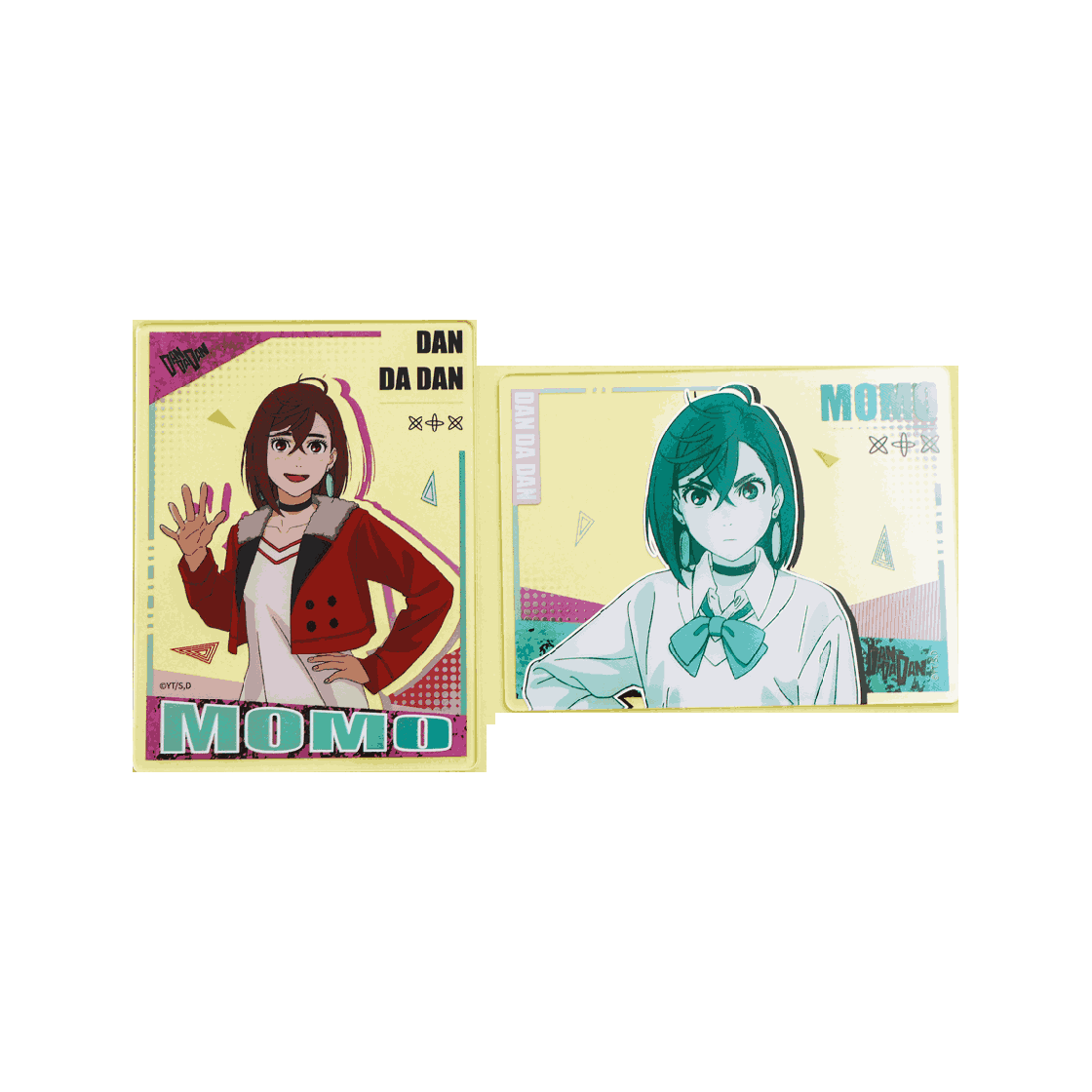 키쿠 단다단 모모 투명 아크릴카드(KIKU Dandadan Momo Transparent Acrylic Card)