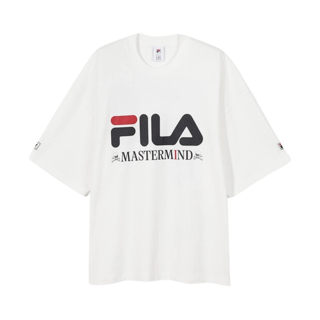 휠라 x 마스터마인드 스컬 로고 티셔츠 화이트(Fila x Mastermind Skull Logo T-Shirt White)