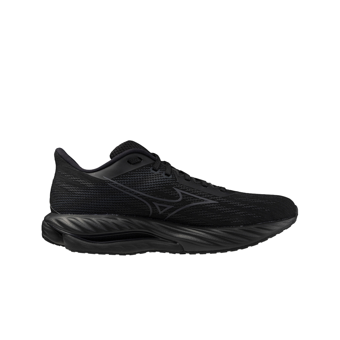 (W) 미즈노 웨이브 인스파이어 21 SW 블랙 에보니((W) Mizuno Wave Inspire 21 SW Black Ebony) - 1