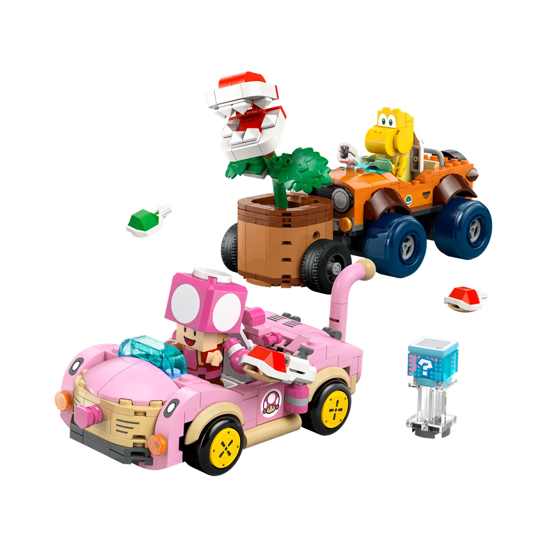 레고 슈퍼 마리오 마리오 카트 - 물어라 뻐끔플라워!(Lego Super Mario Mario Kart - Piranha Plant Power-Up Pursuit)