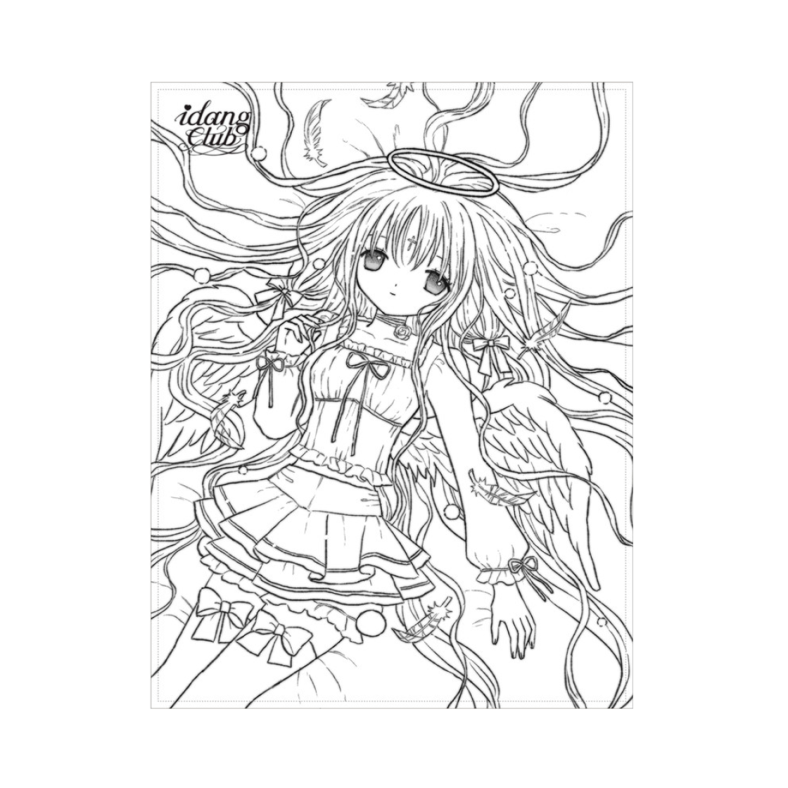 아이당 클럽 블랭킷 화이트(Idang Club Blanket White)