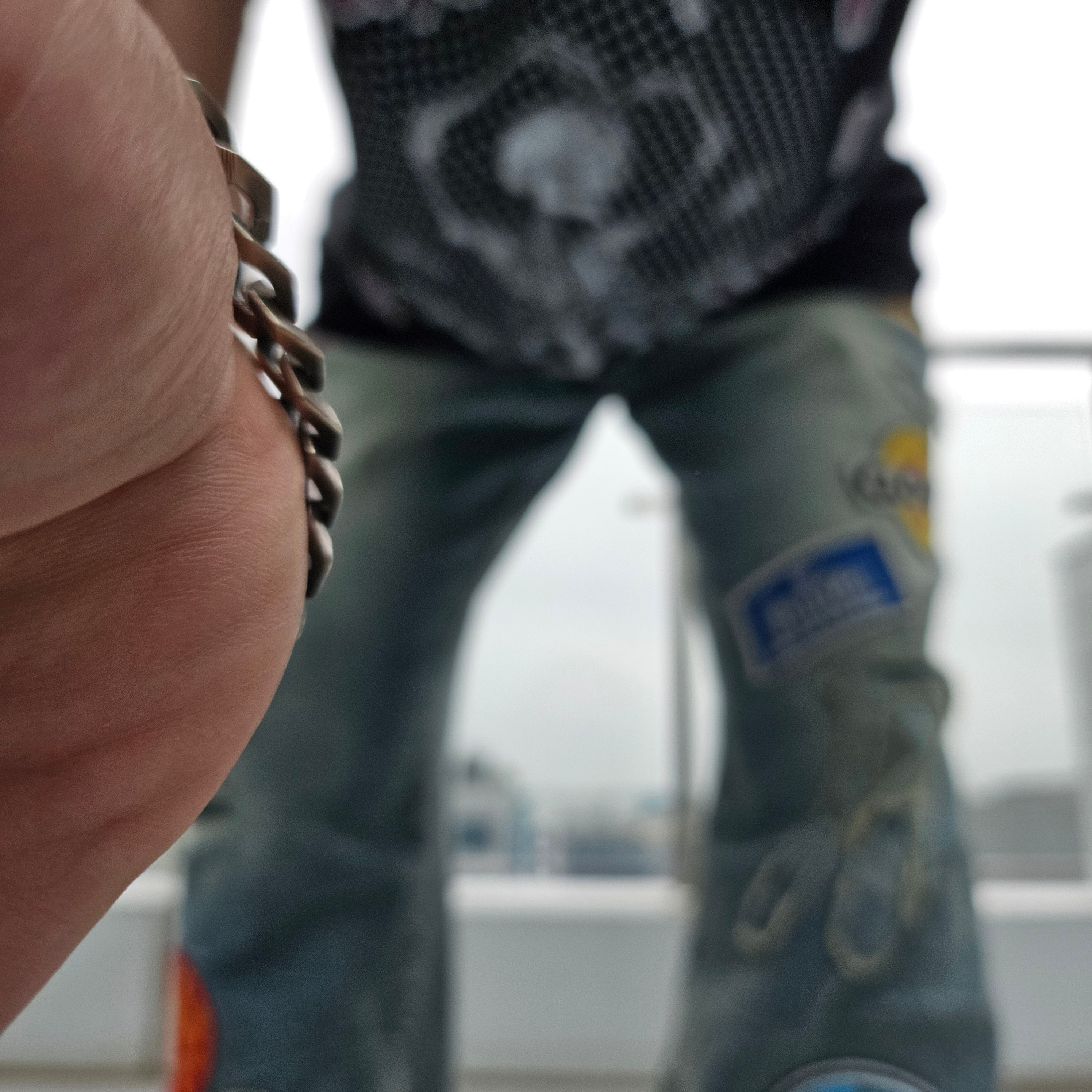 Diesel Dx1509 Stainless Steel Chain Necklace Silver, Nike x Peaceminusone Air Force 1 Low Para-Noise 3.0 Black and Multicolor 착용 스타일 - 5