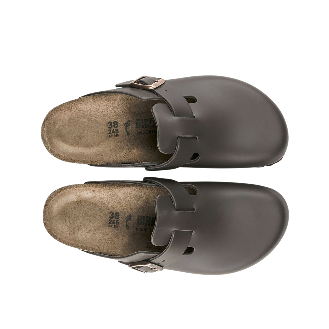 버켄스탁 보스턴 BS 다크 브라운 - 레귤러(Birkenstock Boston BS Dark Brown - Regular) - 2