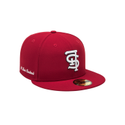 New Era MLB 5950 St. Louis Cardinals Upside Down Size Cap Scarlet