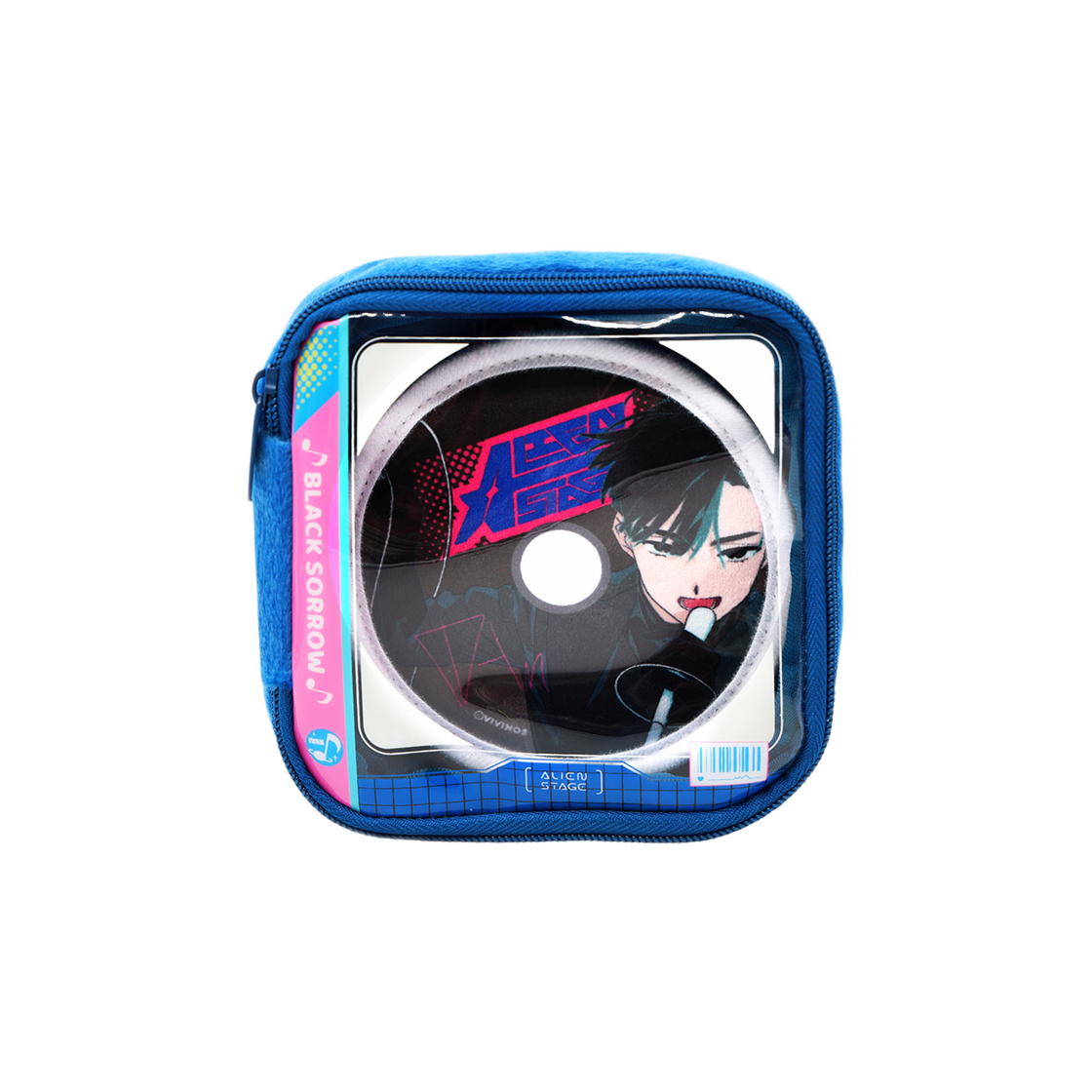 키쿠 에일리언 스테이지 CD케이스 이반 키링(KIKU Alien Stage CD Case IVAN Keyring)