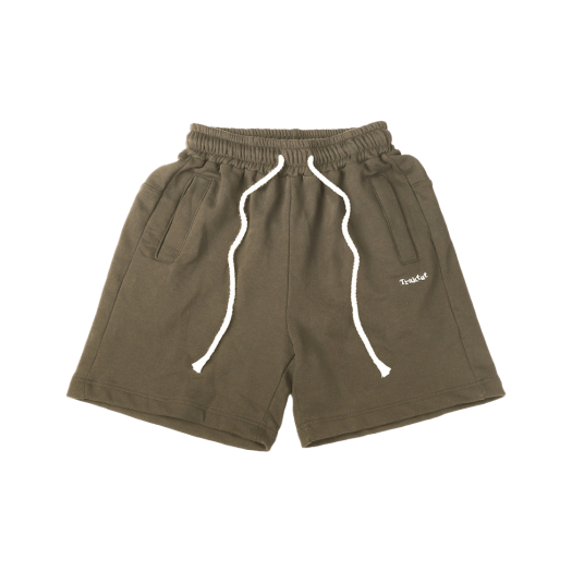 23SS-SSKK Traktat Pigment Dyed Sedentary Shorts Khaki
