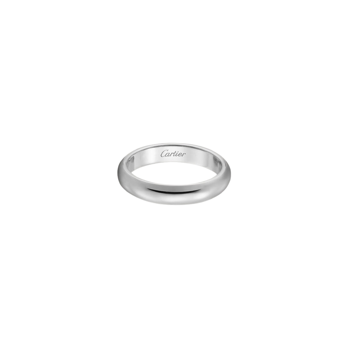 B40367 Cartier 1895 Wedding Ring Platinum