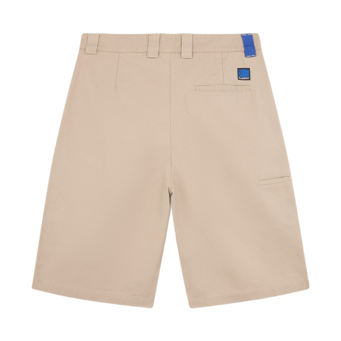 라스벳 플리티드 롱 쇼츠 베이지(Rassvet Pleated Long Short Beige) - 2