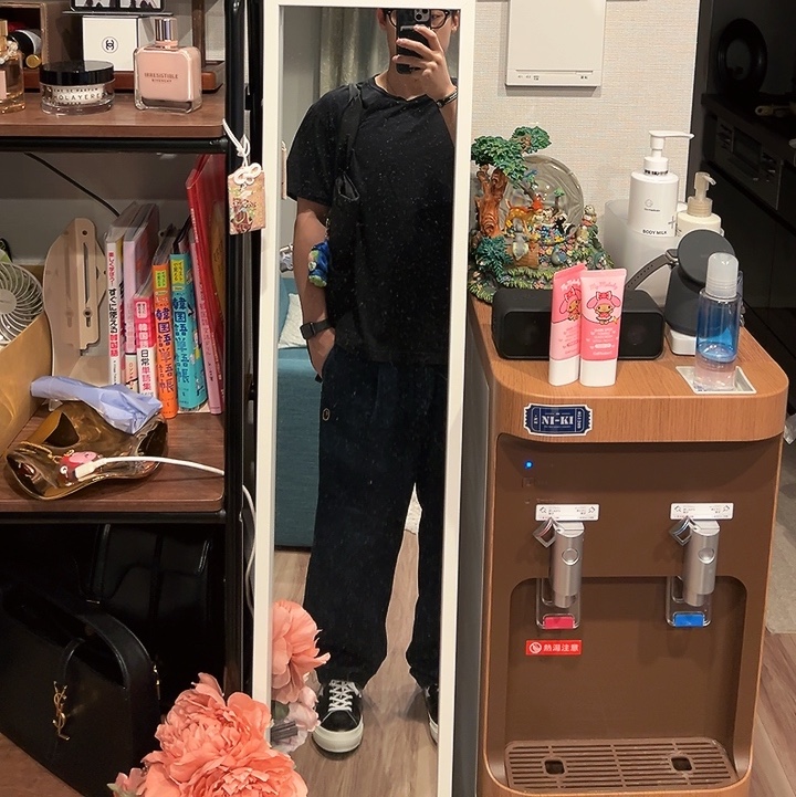 Converse One Star Ox Black, Patagonia Terravia 24L Tote Pack Black 착용 스타일 - 2