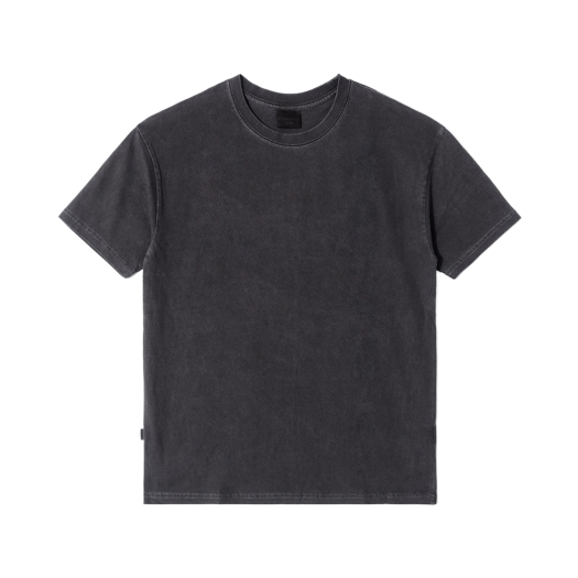 Q5MMTS047CHA QT8 GARMENTS Pigment Plain Tee Charcoal