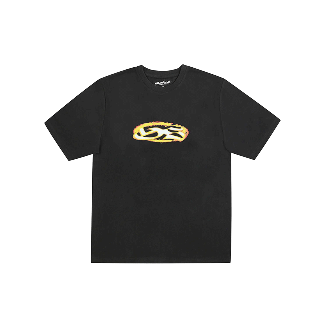 야드세일 와이에스 파이어 티셔츠 블랙(YARDSALE Ys Fire T-Shirt Black)
