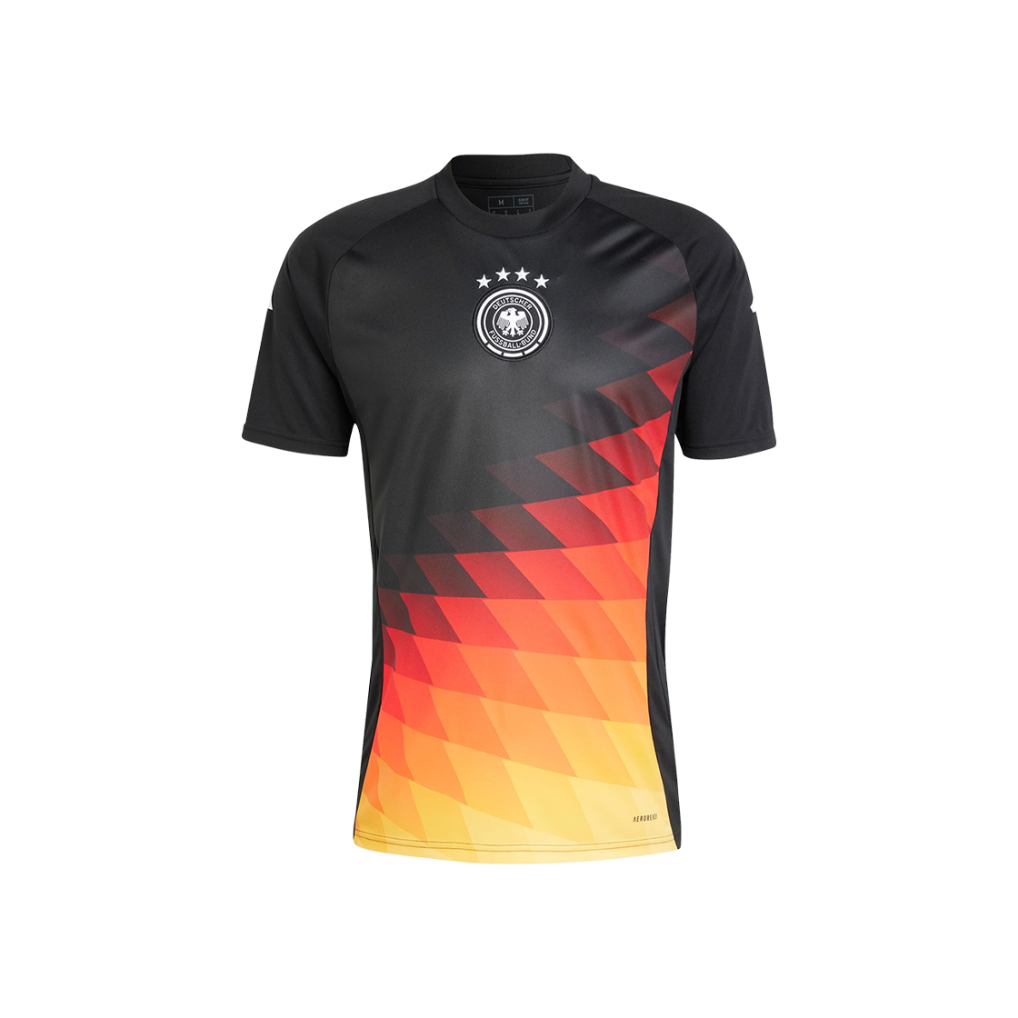 아디다스 독일 프리매치 저지 블랙 - US 사이즈 (논 마킹 버전)(Adidas Germany Pre-Match Jersey Black - US Sizing (Non Marking Ver.)) - 1