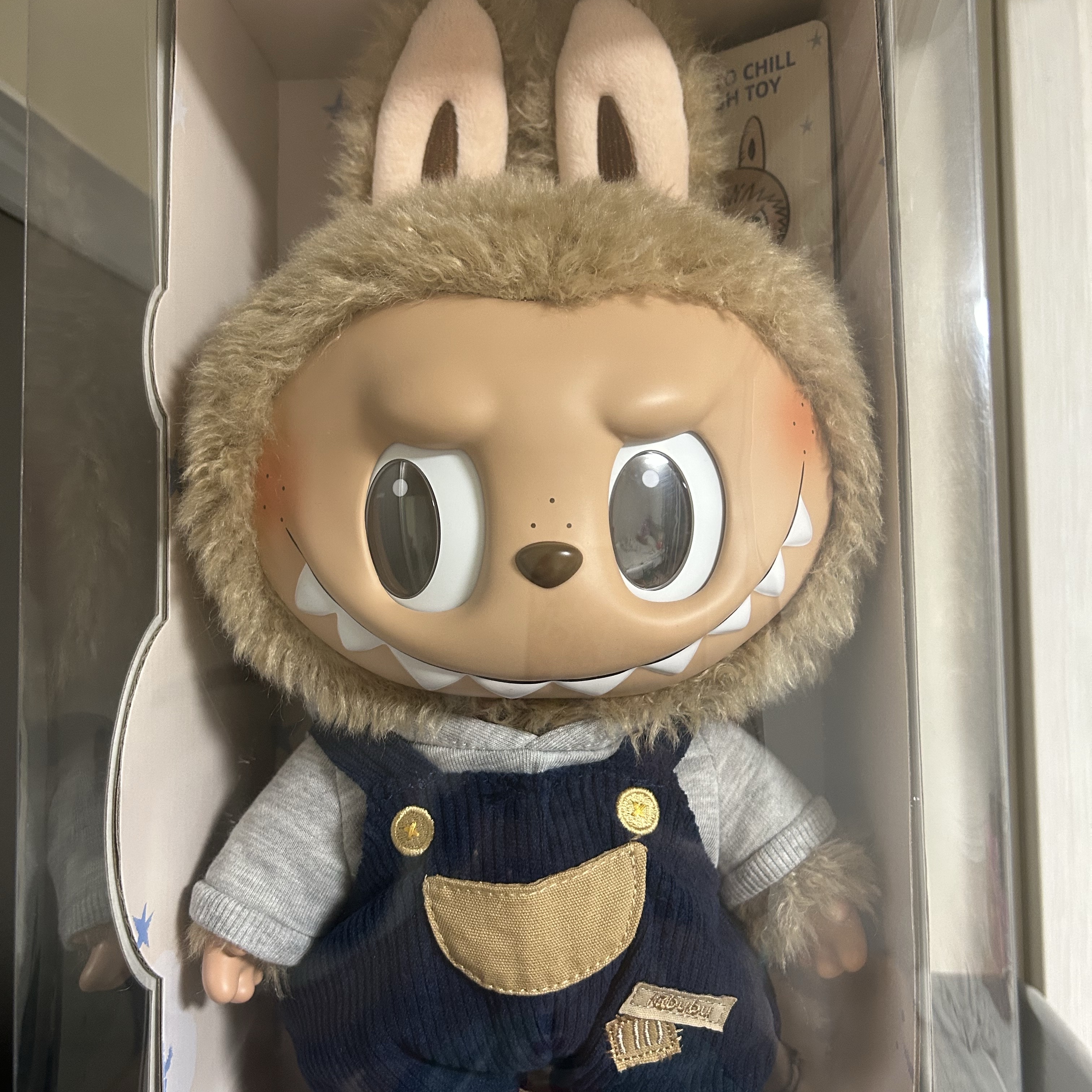 Pop Mart Labubu Time To Chill Vinyl Plush Doll 착용 스타일 - 2