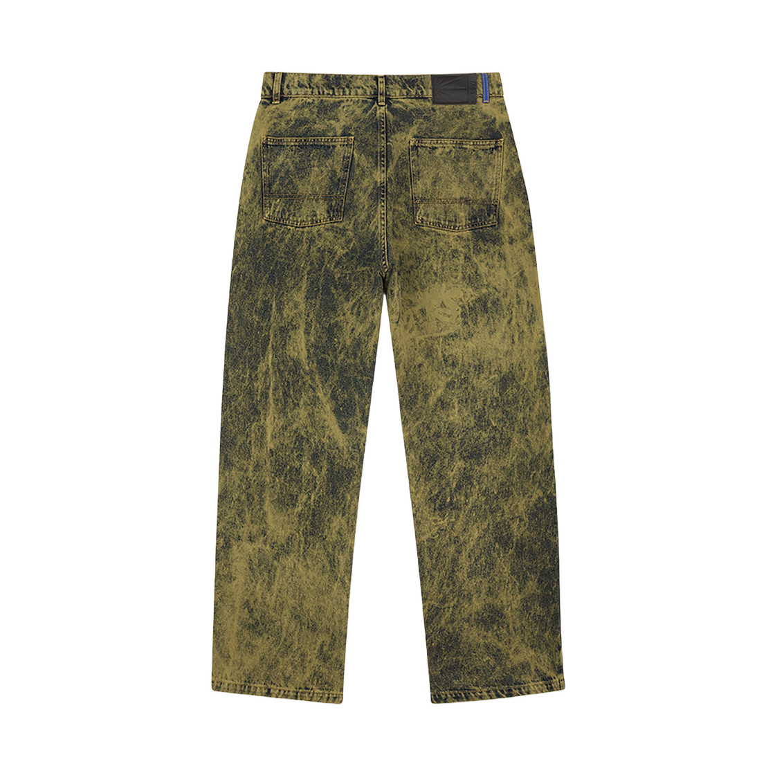 라스벳 배기 진 데님 팬츠 애시드 그린(Rassvet Baggy Jean Denim Pant Acid Green) - 2