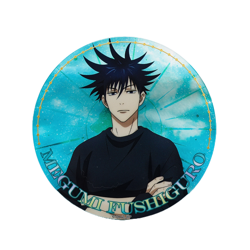 키쿠 주술회전 메구미 원형아크릴(KIKU Jujutsu Kaisen Megumi Fushiguro Round Acrylic)