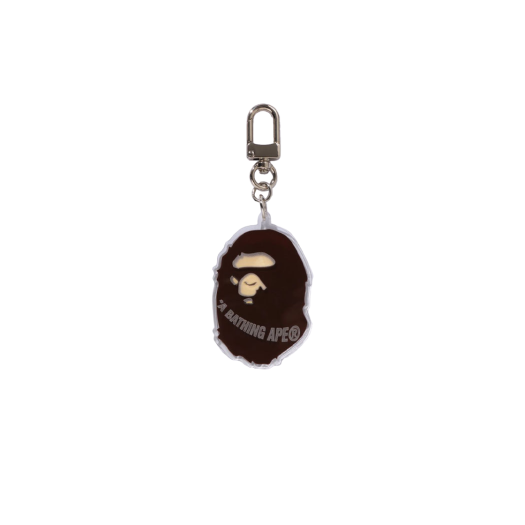 BAPE Ape Head Acrylic Keychain Clear