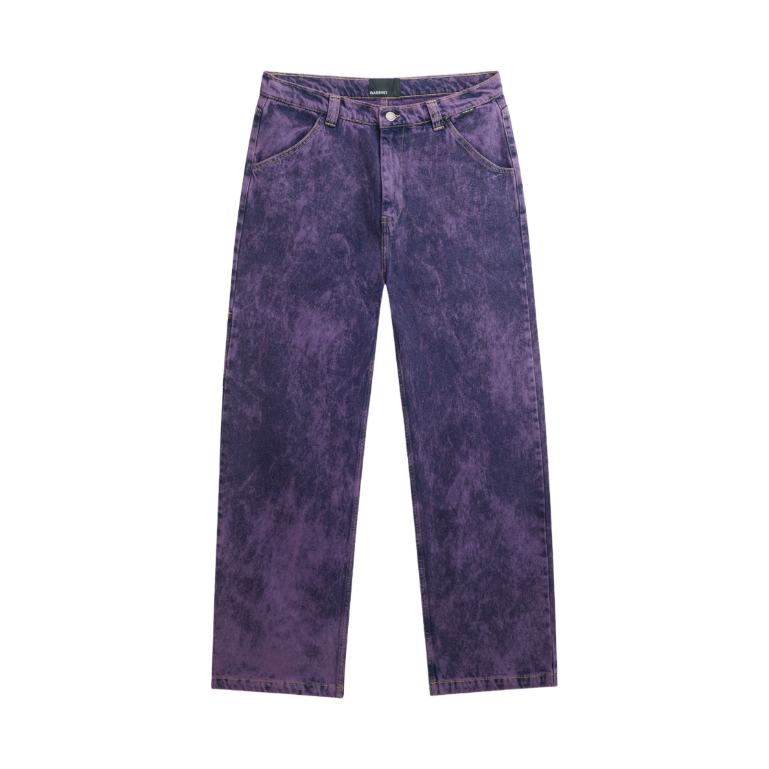 라스벳 데님 카펜터 팬츠 애시드 퍼플(Rassvet Denim Carpenter Pant Acid Purple)