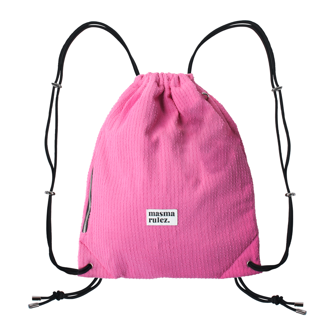 バックパック・リュック masmarulez 304 Gym sack string bag Glittery pink 5010564837 masmarulez】韓国人気☆ 304 Gym Sack String Bag (masmarulez