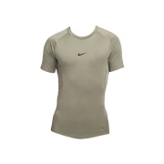 Nike Pro Dri-Fit Tight Short Sleeve Fitness Top Light Army - Asia