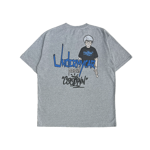 UMCPOCC1MG COOLRAIN x Undermycar POC Coolrain T-shirts CR01 Melange Gray
