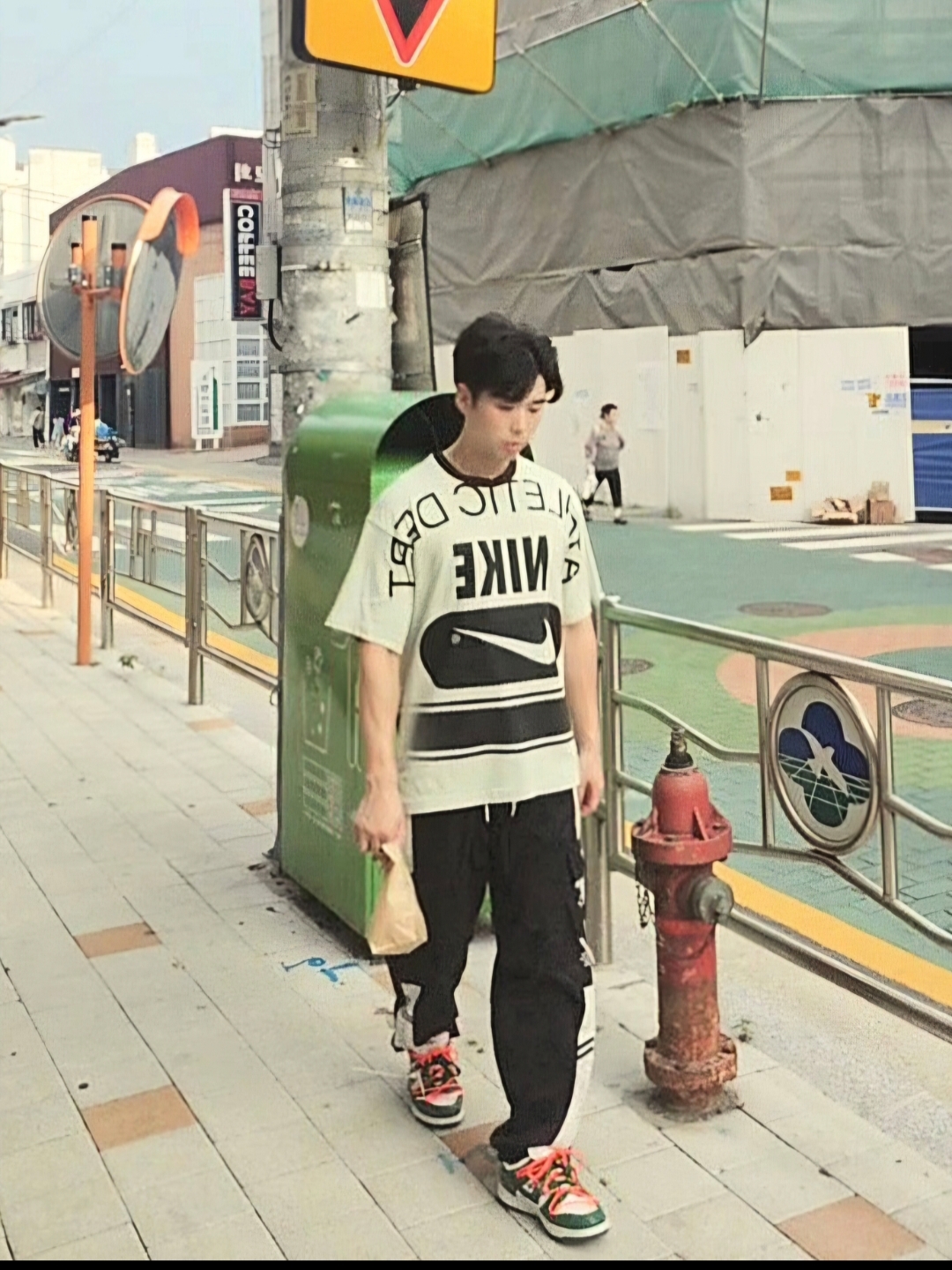Nike NRG Massive DEPT T-Shirt Seafoam - Asia 착용 스타일
