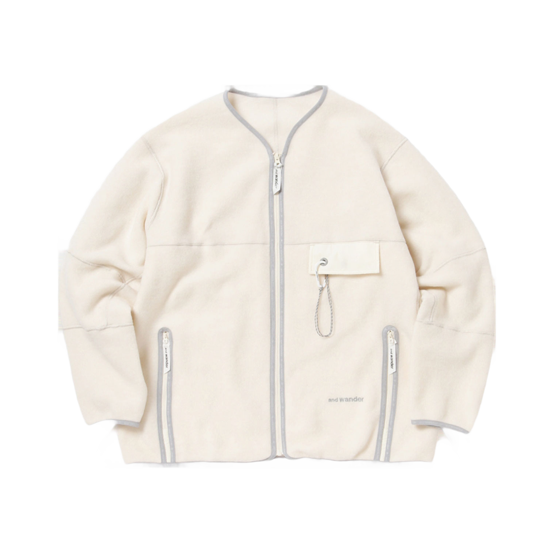 トップス and wander 22SS Covered Rip Cardigan-4 トップス and wander 22SS Covered Rip Cardigan-4 トップス and