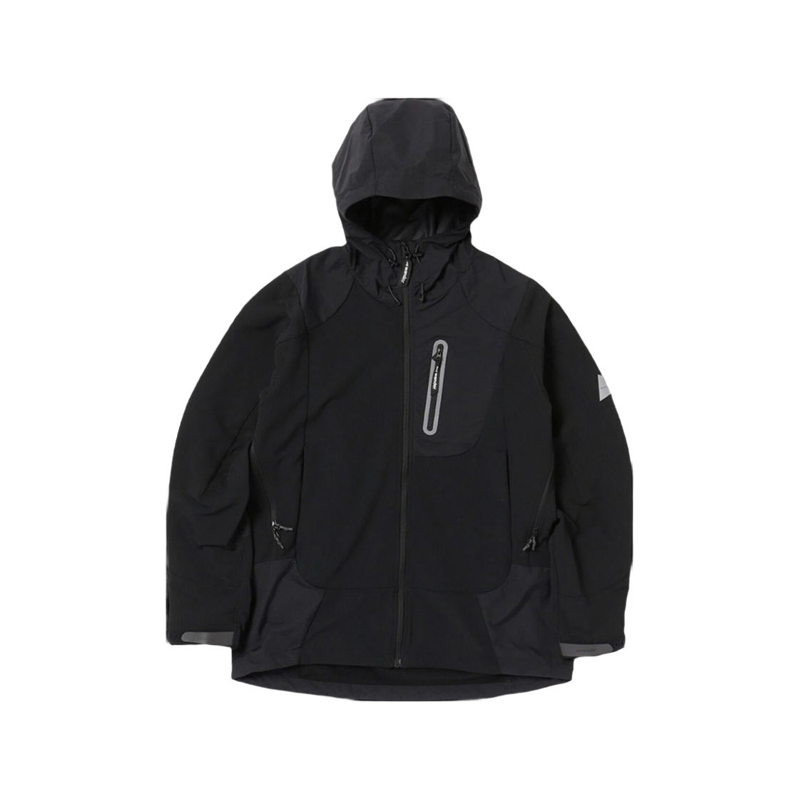 W31D6FT001_BK and wander Stretch Shell Jacket