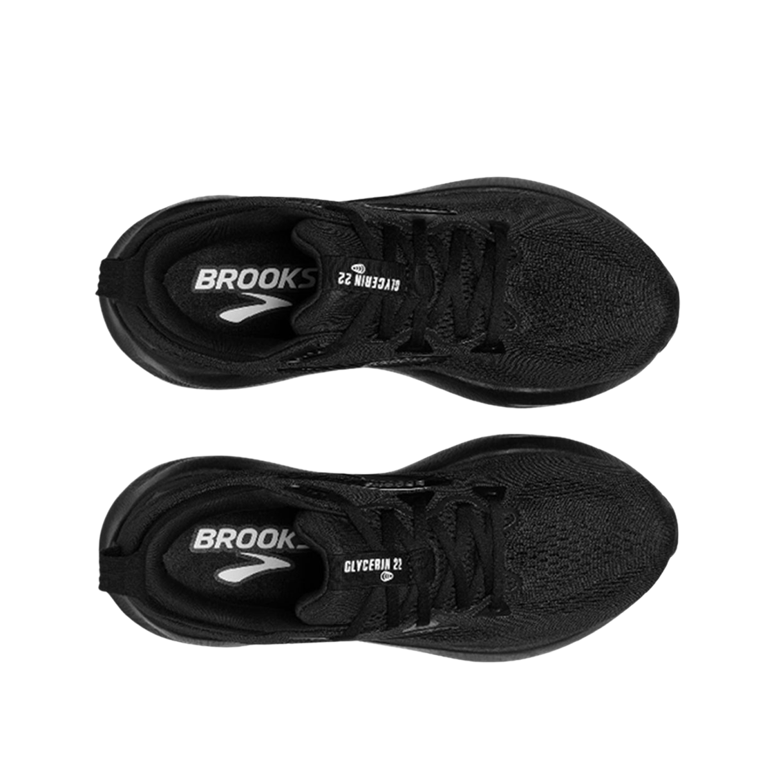 (W) 브룩스 러닝 글리세린 22 블랙 - B 미디움((W) Brooks Running Glycerin 22 Black - B Medium) - 2