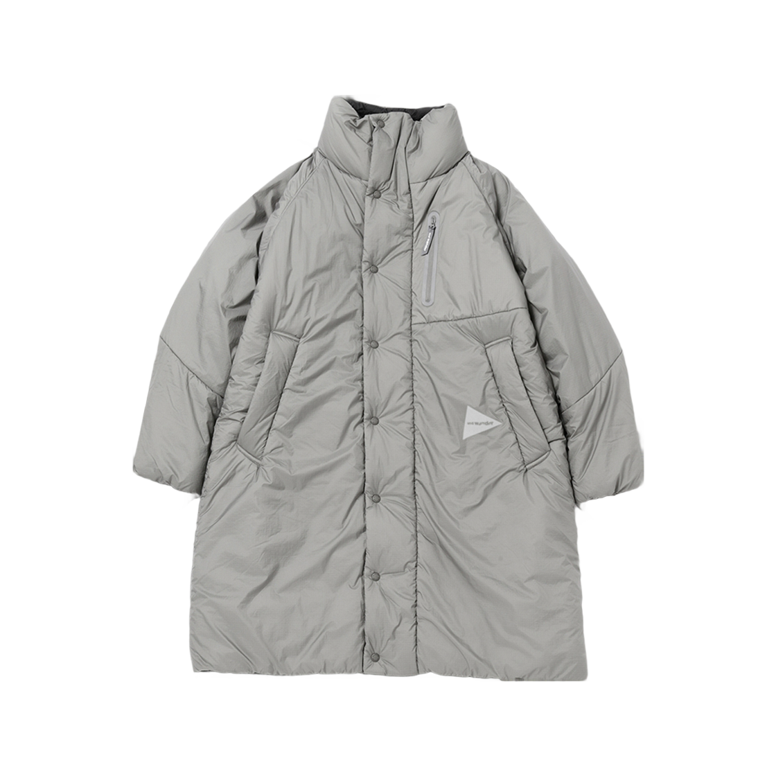 W31D6PD005_GY and wander Ripstop Primaloft Insulation Coat - 대표 이미지 #1