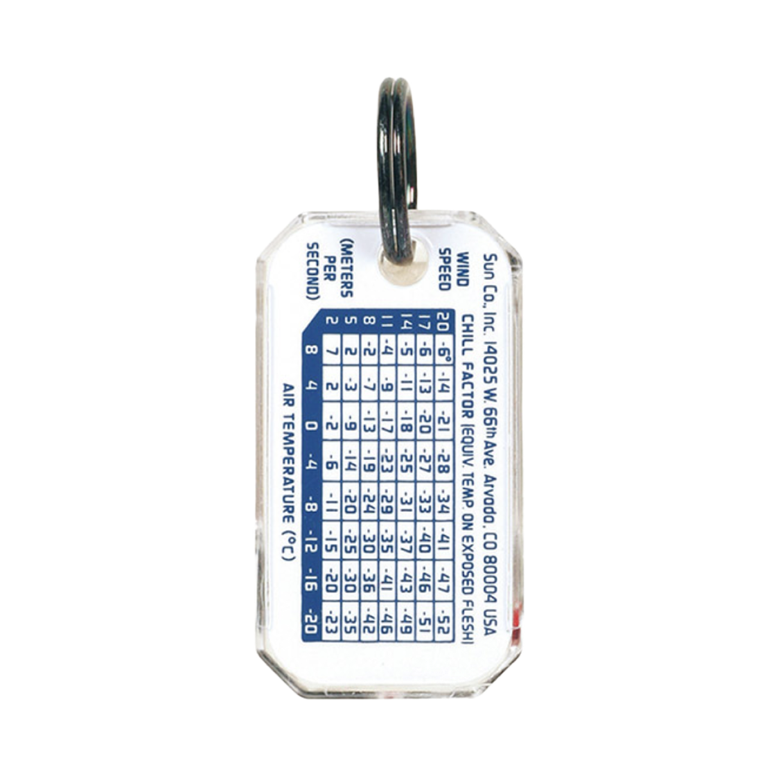 몽벨 써모 컴파스 키링 블루(Montbell Thermo Compass Keyring Blue) - 2