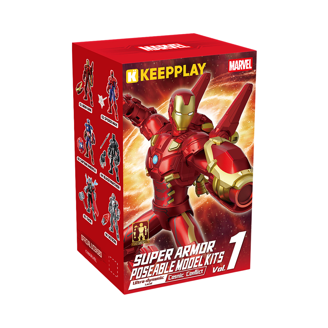 큐만 마블 스탠다드 아이언맨(QMAN Marvel Standard Iron Man)