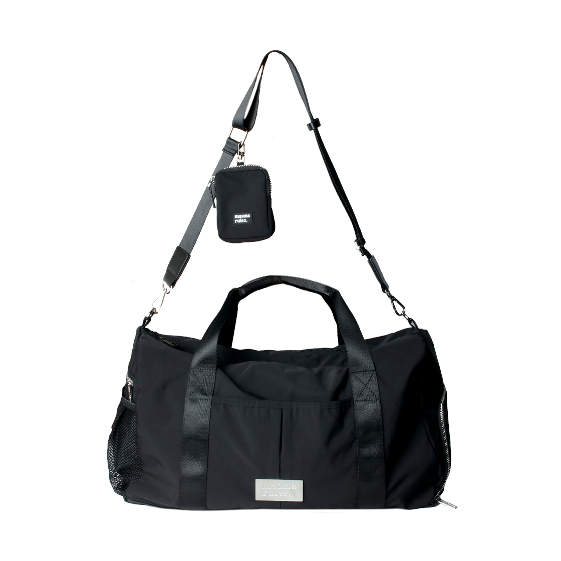【MASMARULEZ】304 Athleisure travel bag 304 Athleisure travel bag _ black : Masmarulez [마스마룰즈]