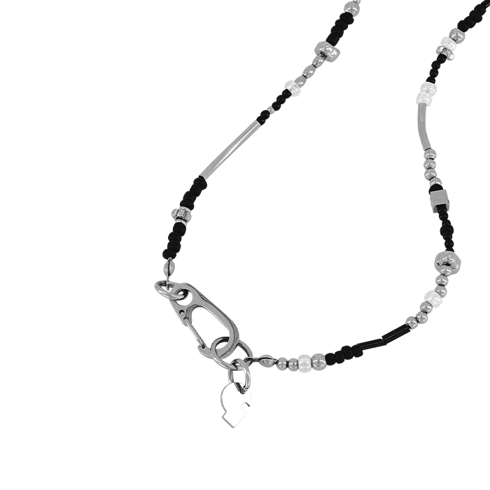 [KREAM 단독] 고다신 멀티 비즈 목걸이블랙([KREAM 단독] GODASHIN Multi Beeds Necklace Black) - 2