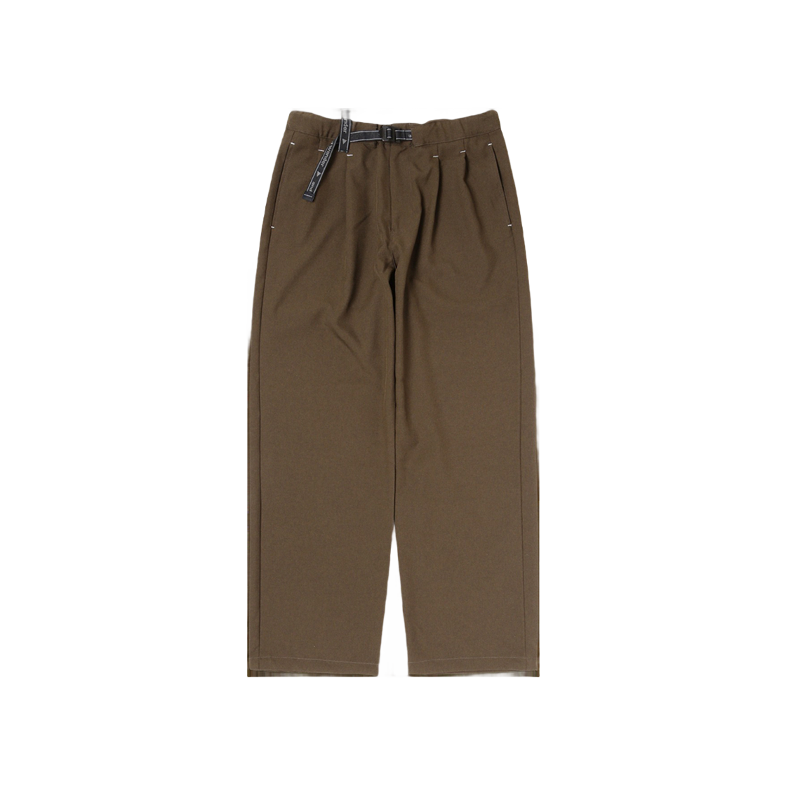 W31D6FP011_KH and wander PE Melange Twill Wide Pants