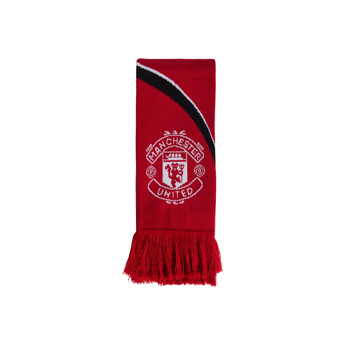 JV5896 Adidas Manchester United Home Scarf Mufc Red Black