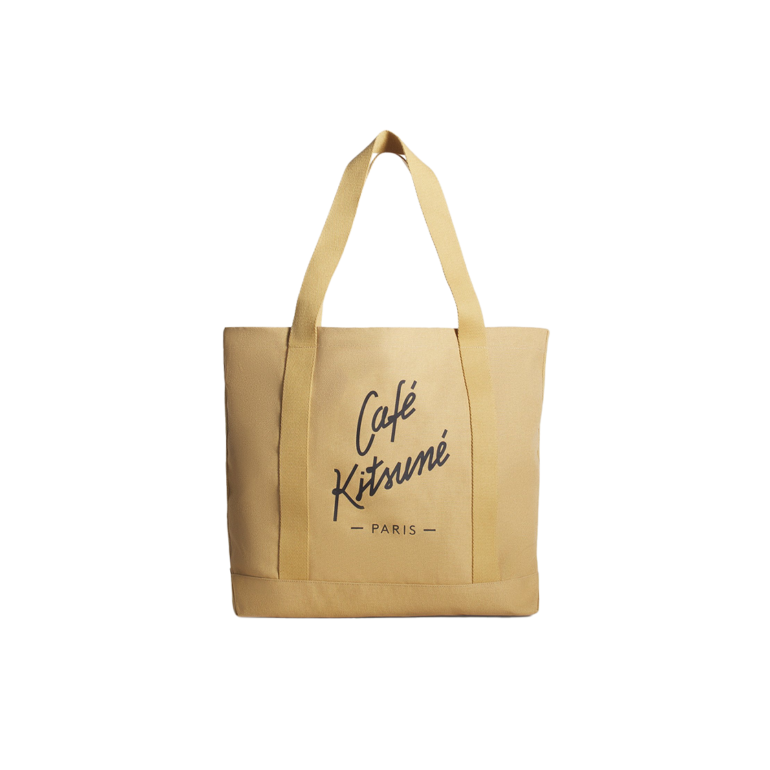 CKNU05101WW9001-0213 Maison Kitsune Cafe Kitsune Tote Bag Sesame