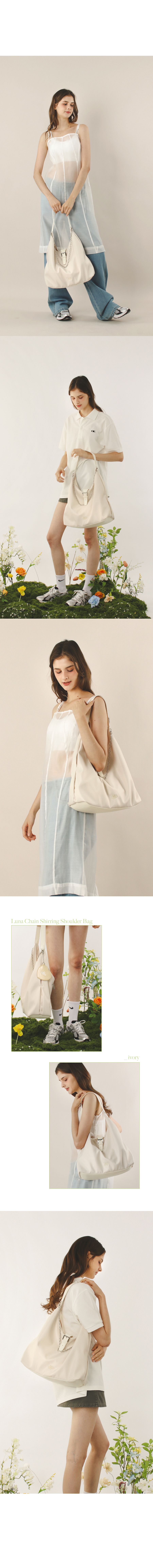 ★ masmarulez★ Luna Chain Shirring Shoulder BagIvory 50142 Luna Chain Shirring Shoulder Bag masmarulez官方網站