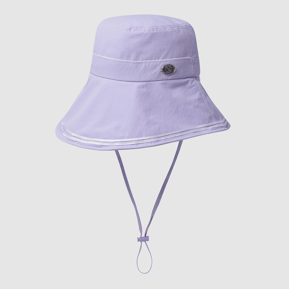 르꼬끄 스포르티브 여성 와이드 버킷햇 - 라벤더(QQ222WCP42)(le coq sportif Women's Wide Bucket Hat Lavender) - 2