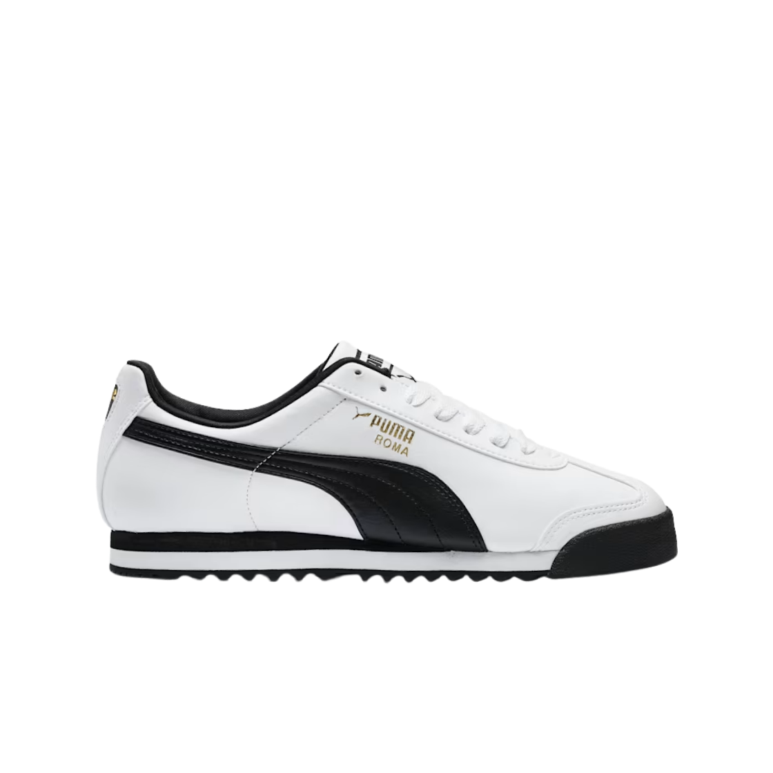 푸마 로마 베이직 화이트 블랙(Puma Roma Basic White Black)