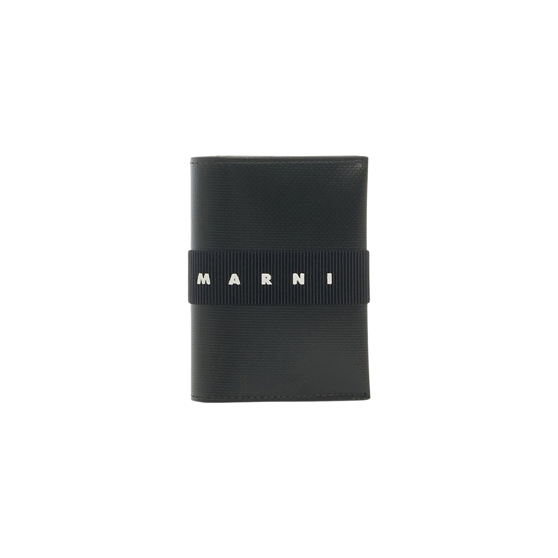 마르니 스티치 로고 카드 홀더 블랙(Marni Stitch Logo Card Holder Black)
