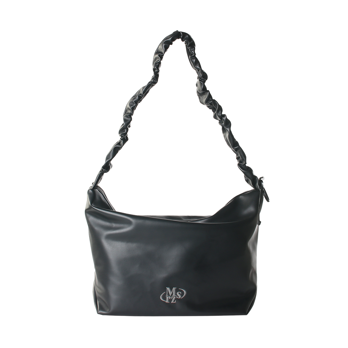 ★masmarulez★ Nylon 2way shirring hobo bag_Black Masmarulez [마스마룰즈]