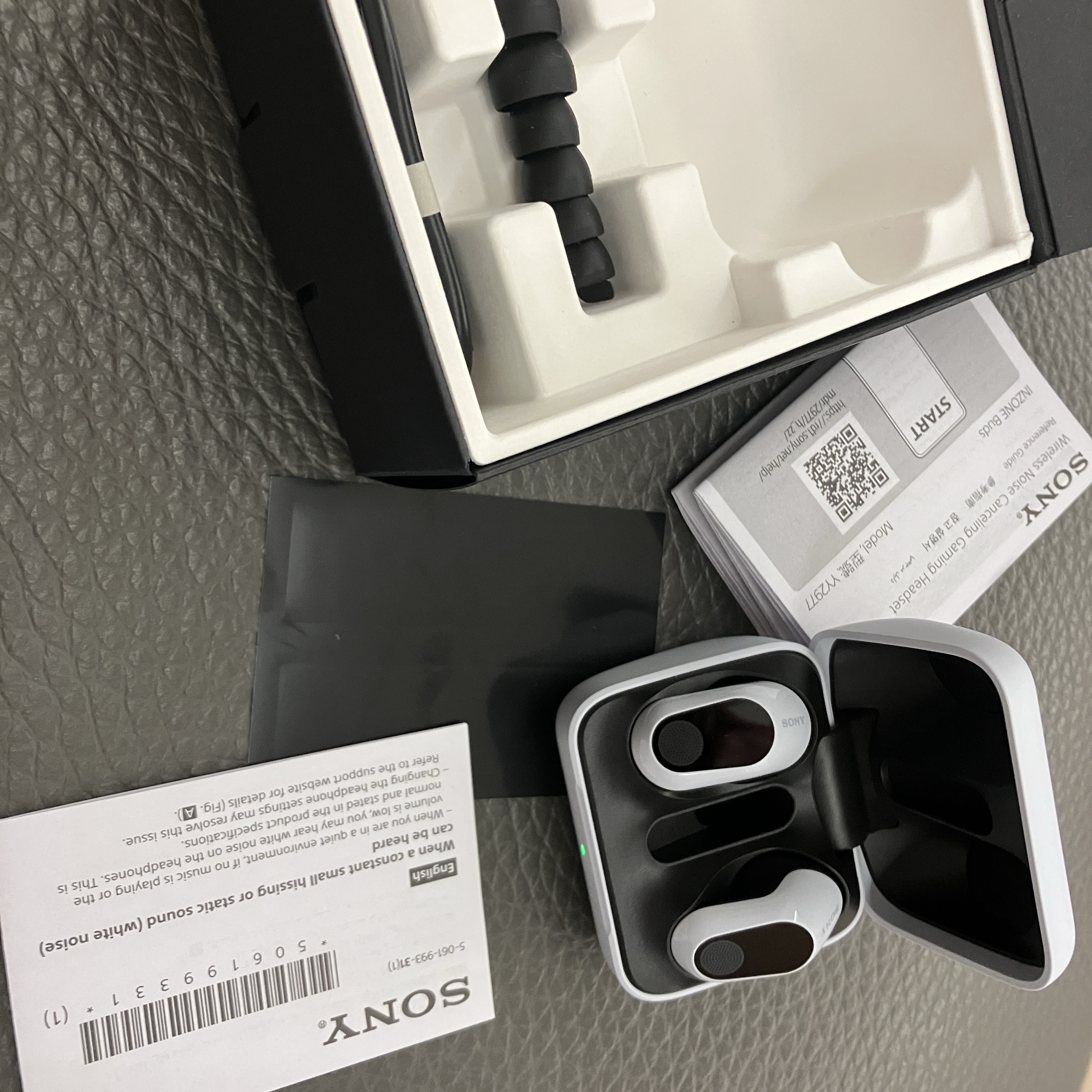 Sony INZONE Buds White (Sony Korea Ver.) 착용 스타일