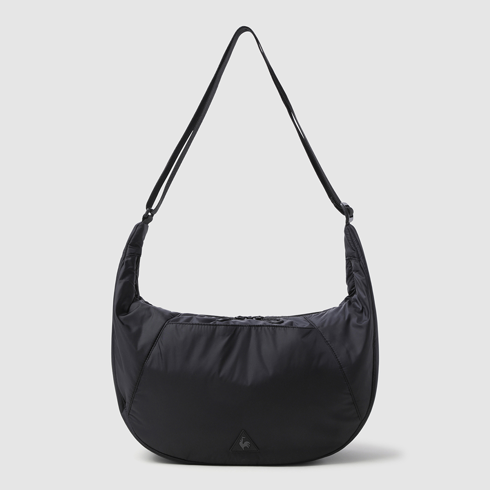 르꼬끄 스포르티브 유니 호보 크로스백 - 블랙(QQ323ABG73)(le coq sportif Unisex Hobo Cross Bag Black) - 2