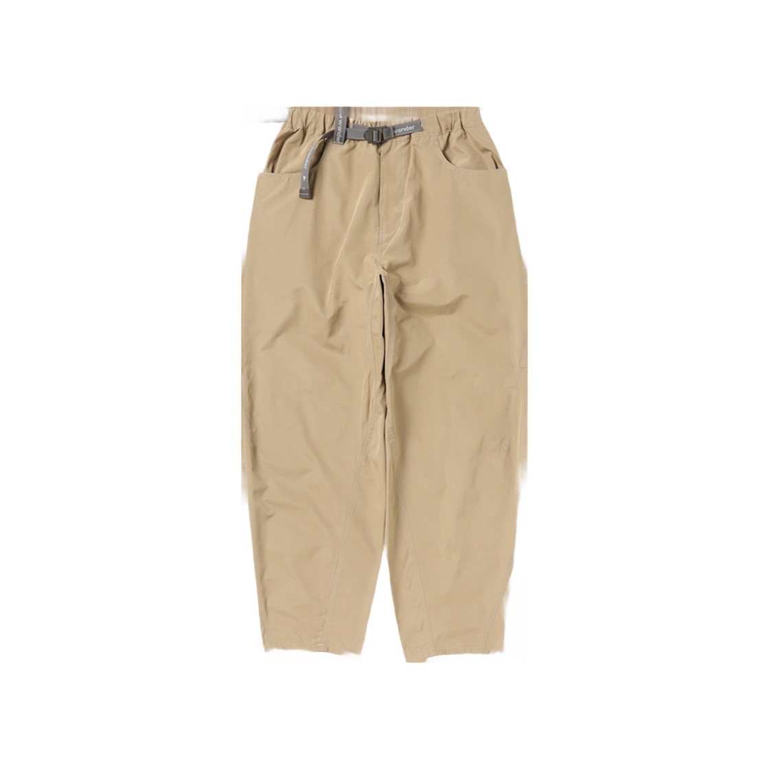 W31D6PT007_BG and wander High Count Cloth Wide Pants