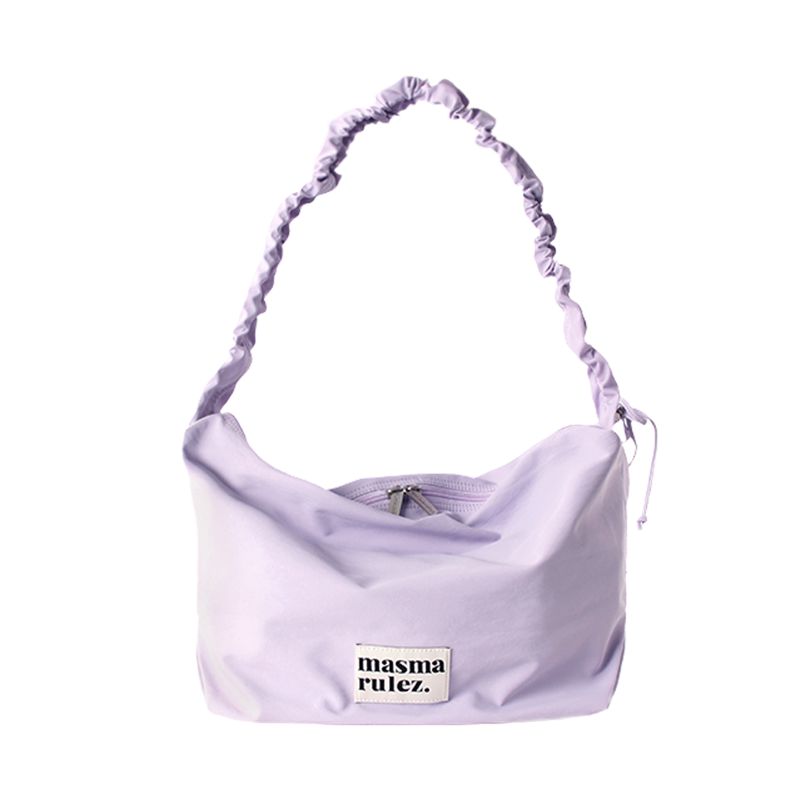 ★masmarulez★ Nylon 2way shirring hobo bagMocha beige MUSINSA | MASMARULEZ [INT] Nylon 2way shirring hobo bag _