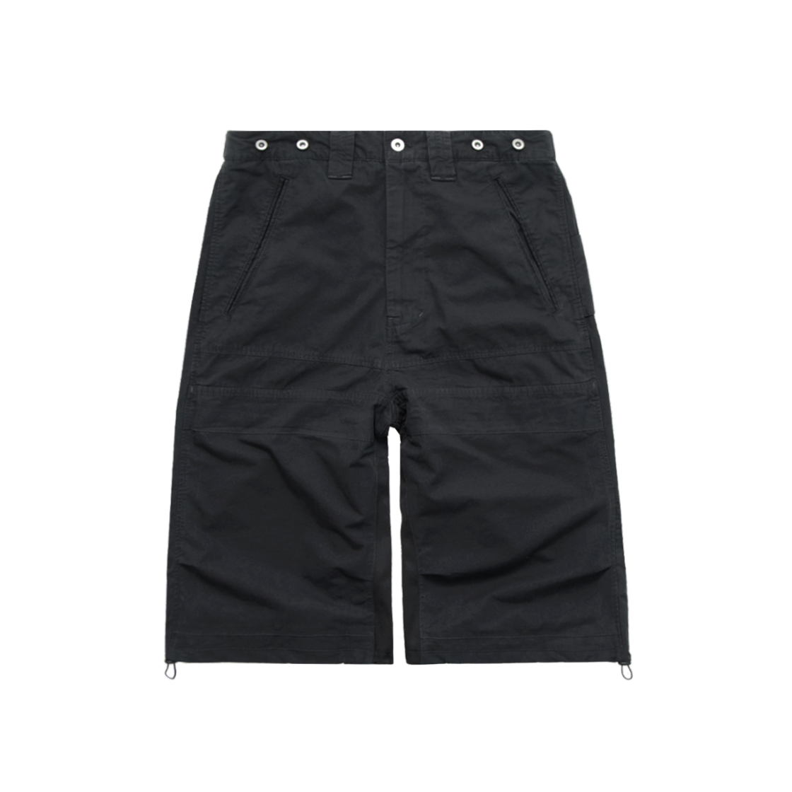 PL5OSP0801B0 Polyteru Rebuild 6 Cut Work Pants Black - 대표 이미지 #1