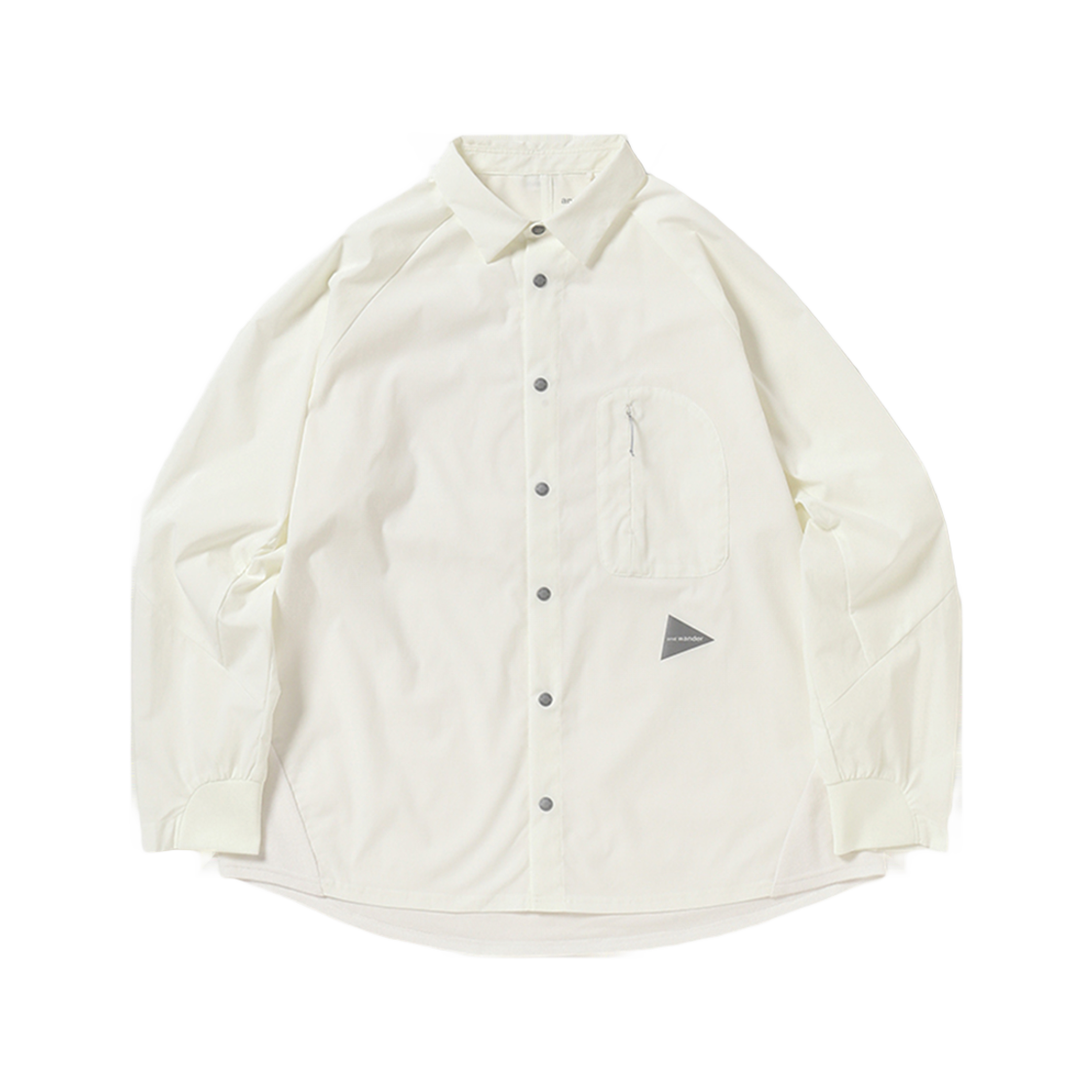W31D6TF001_WH and wander Fleece Base Ls Shirt