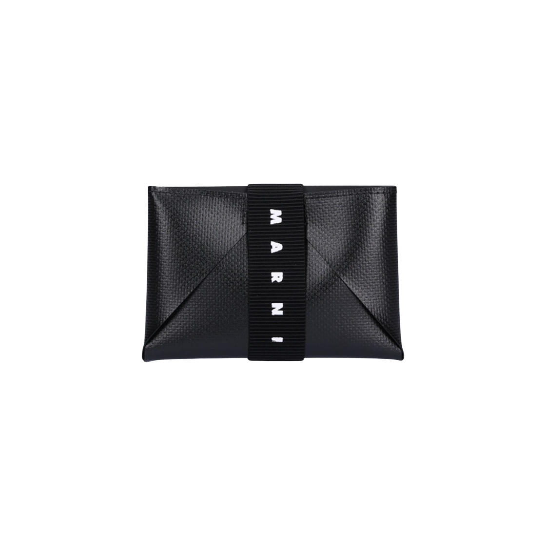 PFMI0008U9-P5769-00N99 Marni Stitch Logo Wallet Black