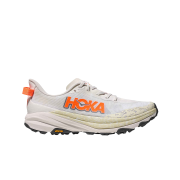 Hoka Speedgoat 6 White Neon Tangerine